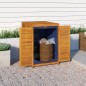 vidaXL Caja de almacenaje de jardín madera maciza acacia 70x87x104 cm vidaXL Caja de almacenaje de jardín madera maciza acacia 70x87x104 cm