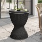 vidaXL Mesa nevera 3 en 1 polipropileno negro vidaXL Mesa nevera 3 en 1 polipropileno negro