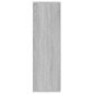 vidaXL Estantería gris Sonoma 98x29x97,5 cm vidaXL Estantería gris Sonoma 98x29x97,5 cm