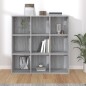 vidaXL Estantería gris Sonoma 98x29x97,5 cm vidaXL Estantería gris Sonoma 98x29x97,5 cm