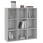 vidaXL Estantería gris Sonoma 98x29x97,5 cm vidaXL Estantería gris Sonoma 98x29x97,5 cm