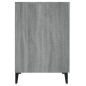 vidaXL Escritorio de madera contrachapada gris Sonoma 140x50x75 cm vidaXL Escritorio de madera contrachapada gris Sonoma 140x50x75 cm