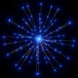 vidaXL Luces de petardo de navidad exterior azul 10 uds 1400 LED 20 cm vidaXL Luces de petardo de navidad exterior azul 10 uds 1400 LED 20 cm