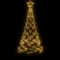 vidaXL Árbol de Navidad con pincho 200 LED blanco cálido 180 cm vidaXL Árbol de Navidad con pincho 200 LED blanco cálido 180 cm