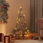 vidaXL Árbol de Navidad para decoración metal negro 90 cm vidaXL Árbol de Navidad para decoración metal negro 90 cm