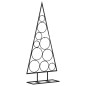 vidaXL Árbol de Navidad para decoración metal negro 90 cm vidaXL Árbol de Navidad para decoración metal negro 90 cm