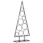 vidaXL Árbol de Navidad para decoración metal negro 90 cm vidaXL Árbol de Navidad para decoración metal negro 90 cm