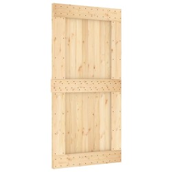 vidaXL Puerta NARVIK madera maciza pino 100x210 cm