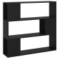 vidaXL Estantería/divisor de espacios negro 100x24x94 cm vidaXL Estantería/divisor de espacios negro 100x24x94 cm