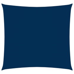 vidaXL Toldo de vela cuadrado tela Oxford azul 2,5x2,5 m