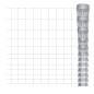 vidaXL Valla de jardín de acero galvanizado 50 m 150 cm vidaXL Valla de jardín de acero galvanizado 50 m 150 cm