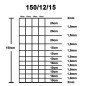 vidaXL Valla de jardín de acero galvanizado 50 m 150 cm vidaXL Valla de jardín de acero galvanizado 50 m 150 cm