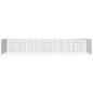 vidaXL Jaula para conejos 3 paneles hierro galvanizado 325x109x54 cm vidaXL Jaula para conejos 3 paneles hierro galvanizado 325x109x54 cm