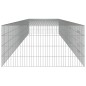 vidaXL Jaula para conejos 5 paneles hierro galvanizado 541x109x54 cm vidaXL Jaula para conejos 5 paneles hierro galvanizado 541x109x54 cm