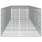 vidaXL Jaula para conejos 6 paneles hierro galvanizado 327x79x54 cm vidaXL Jaula para conejos 6 paneles hierro galvanizado 327x79x54 cm