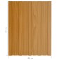 vidaXL Panel de tejado acero galvanizado color madera 36 uds 60x45 cm vidaXL Panel de tejado acero galvanizado color madera 36 uds 60x45 cm