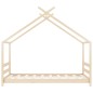 vidaXL Estructura de cama infantil de madera maciza de pino 80x160 cm vidaXL Estructura de cama infantil de madera maciza de pino 80x160 cm