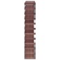 vidaXL Botellero para 120 botellas madera maciza de pino marrón vidaXL Botellero para 120 botellas madera maciza de pino marrón
