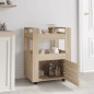 vidaXL Carrito de cocina madera contrachapada color roble 60x45x80 cm vidaXL Carrito de cocina madera contrachapada color roble 60x45x80 cm