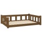 vidaXL Cama para perros madera de pino marrón miel 105,5x75,5x28 cm vidaXL Cama para perros madera de pino marrón miel 105,5x75,5x28 cm