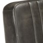 vidaXL Sillón en voladizo cuero auténtico gris envejecido vidaXL Sillón en voladizo cuero auténtico gris envejecido