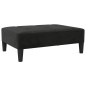 vidaXL Reposapiés de terciopelo negro 78x56x32 cm vidaXL Reposapiés de terciopelo negro 78x56x32 cm