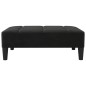 vidaXL Reposapiés de terciopelo negro 78x56x32 cm vidaXL Reposapiés de terciopelo negro 78x56x32 cm