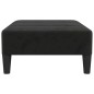 vidaXL Reposapiés de terciopelo negro 78x56x32 cm vidaXL Reposapiés de terciopelo negro 78x56x32 cm
