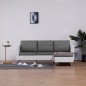 vidaXL Sofá de 3 plazas con cojines cuero sintético blanco vidaXL Sofá de 3 plazas con cojines cuero sintético blanco