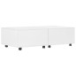 vidaXL Mesa de centro blanco brillo 120x60x35 cm vidaXL Mesa de centro blanco brillo 120x60x35 cm