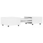 vidaXL Mesa de centro blanco brillo 120x60x35 cm vidaXL Mesa de centro blanco brillo 120x60x35 cm