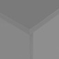 vidaXL Mesa de comedor extensible gris brillante 175x90x75 cm