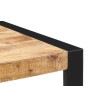vidaXL Mesa alta de cocina de madera maciza de mango 60x60x110 cm vidaXL Mesa alta de cocina de madera maciza de mango 60x60x110 cm
