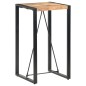vidaXL Mesa alta de cocina de madera maciza de mango 60x60x110 cm vidaXL Mesa alta de cocina de madera maciza de mango 60x60x110 cm