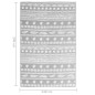 vidaXL Alfombra de exterior PP gris 140x200 cm vidaXL Alfombra de exterior PP gris 140x200 cm