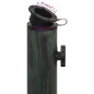 vidaXL Base de sombrilla de hierro fundido verde 45x45x30 cm 