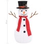 vidaXL Muñeco de nieve decorativo de Navidad con LED tela lujosa 60 cm vidaXL Muñeco de nieve decorativo de Navidad con LED tela lujosa 60 cm