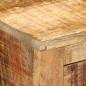 vidaXL Aparador con 3 cajones madera maciza de mango rugosa 80x30x65cm vidaXL Aparador con 3 cajones madera maciza de mango rugosa 80x30x65cm