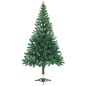 vidaXL Árbol de Navidad artificial con luces y bolas 230 ramas 120 cm vidaXL Árbol de Navidad artificial con luces y bolas 230 ramas 120 cm