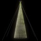 vidaXL Árbol de Navidad cono de luz 1544 LEDs blanco frío 500 cm vidaXL Árbol de Navidad cono de luz 1544 LEDs blanco frío 500 cm