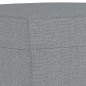 vidaXL Juego de sofás con cojines 3 piezas tela gris claro vidaXL Juego de sofás con cojines 3 piezas tela gris claro