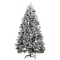 vidaXL Árbol de Navidad artificial con bisagras 300 LED y bolas 180 cm vidaXL Árbol de Navidad artificial con bisagras 300 LED y bolas 180 cm