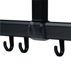 Sealskin Barra para cortina de ducha Easy-Roll negro