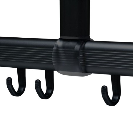 Sealskin Barra para cortina de ducha Easy-Roll negro