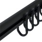 Sealskin Barra para cortina de ducha Easy-Roll negro Sealskin Barra para cortina de ducha Easy-Roll negro