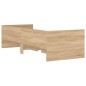 vidaXL Estructura de cama con cajones roble Sonoma 90x190 cm vidaXL Estructura de cama con cajones roble Sonoma 90x190 cm