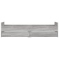 vidaXL Estructura de cama con cajones Sonoma gris 75x190 cm vidaXL Estructura de cama con cajones Sonoma gris 75x190 cm