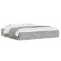 vidaXL Cama con cajones madera ingeniería gris hormigón 160x200 cm vidaXL Cama con cajones madera ingeniería gris hormigón 160x200 cm