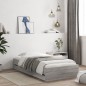vidaXL Cama con cajones madera de ingeniería gris Sonoma 90x190 cm vidaXL Cama con cajones madera de ingeniería gris Sonoma 90x190 cm