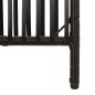 vidaXL Biombo de 6 paneles ratán sintético negro vidaXL Biombo de 6 paneles ratán sintético negro